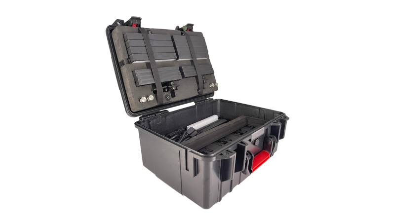 Astera FP6-SET-4 HydraPanel mit Hartschalen-Transportkoffer von Astera