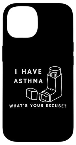 Asthma What's Your Excuse? Lustiger Asthma-Inhalator Hülle für iPhone 14 von Asthma What's Your Excuse? Funny Asthma Inhaler