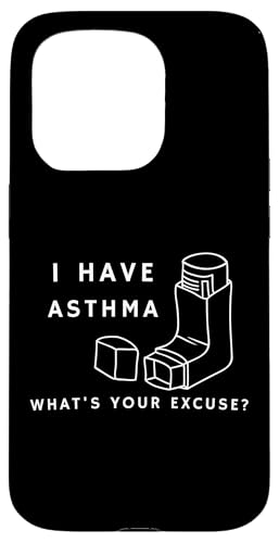Asthma What's Your Excuse? Lustiger Asthma-Inhalator Hülle für iPhone 15 Pro von Asthma What's Your Excuse? Funny Asthma Inhaler