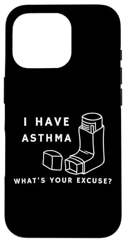 Asthma What's Your Excuse? Lustiger Asthma-Inhalator Hülle für iPhone 16 Pro von Asthma What's Your Excuse? Funny Asthma Inhaler