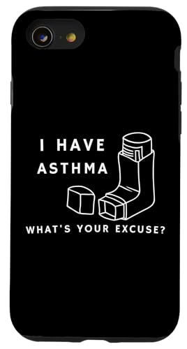 Asthma What's Your Excuse? Lustiger Asthma-Inhalator Hülle für iPhone SE (2020) / 7 / 8 von Asthma What's Your Excuse? Funny Asthma Inhaler