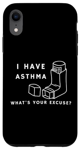 Asthma What's Your Excuse? Lustiger Asthma-Inhalator Hülle für iPhone XR von Asthma What's Your Excuse? Funny Asthma Inhaler