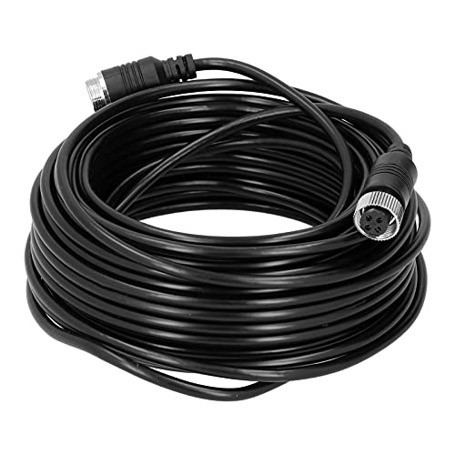 Astibym 4 poliges Auto Video Verl?ngerungskabel Video Luftfahrt Kabel DC 12 V Verl?ngerungskabel f¨¹r Auto LKW Bus Monitor(5m) , Draht und Kabel von Bediffer
