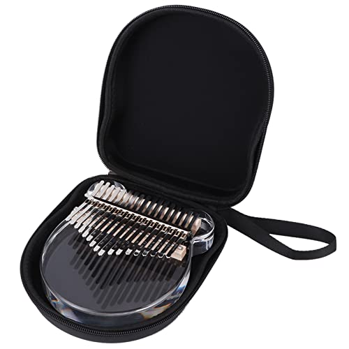 Anfänger-Kalimba, glatte Oberfläche, Fingerflexibilität, 17 Tasten, Kalimba, Kristall-Kalimba, Kalimba mit Tasche für Freunde von Astibym