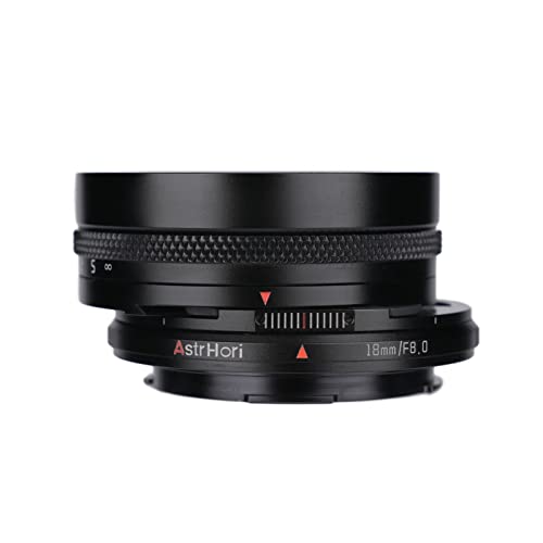 AstrHori 18 mm F8 Vollformat-Weitwinkelobjektiv und Shift Objektiv Manuelles Architektur Landschaftsobjektiv für Nikon Z Mount Spiegellose Kamera Z6,Z7,Z5,Z6II,Z7II,Z9,Z50,ZFC usw. von AstrHori