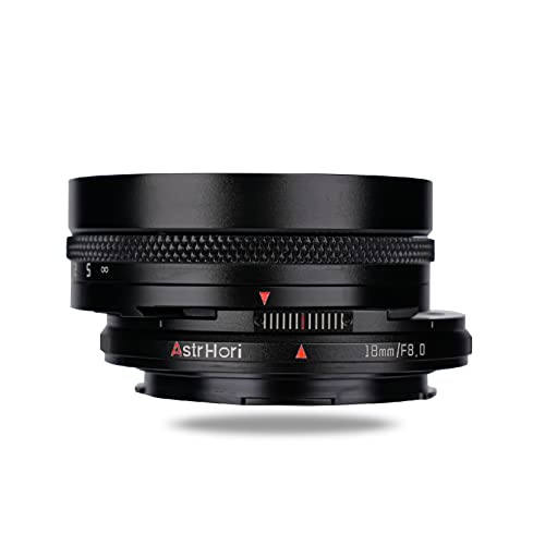 AstrHori 18mm F8 Tilt Shift Kamera Objektiv Ultra Weitwinkel Manuelle Festbrennweite Objektiv für Full Rahmen Canon RF-Mount spiegellose Kameras von AstrHori