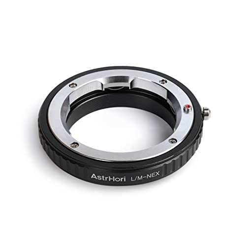 AstrHori M Mount Objektivadapterring, für Leica M Objektiv auf Sony E Mount Series spiegelloses Kameragehäuse (M-E Adapterring) von AstrHori