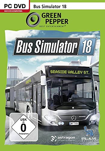 Astragon Green Pepper Bus Simulator 18 PC USK: 0 von Astragon