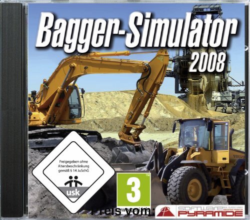 Bagger-Simulator 2008 [Software Pyramide] von Astragon