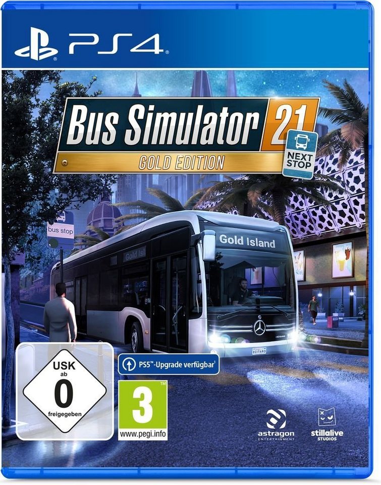 Bus Simulator 21 Next Stop - Gold Edition PlayStation 4 von Astragon