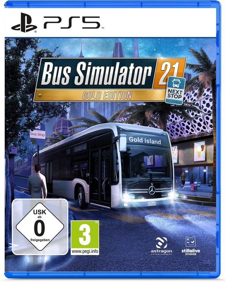 Bus Simulator 21 Next Stop - Gold Edition PlayStation 5 von Astragon