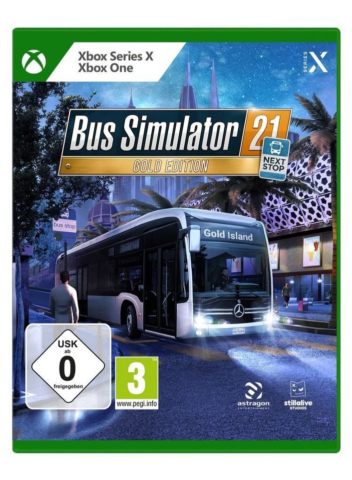 Bus Simulator 21 Next Stop - Gold Edition Xbox Series X Bus Simulator 21 Next Stop - Gold Edition Xbox Series X von Astragon
