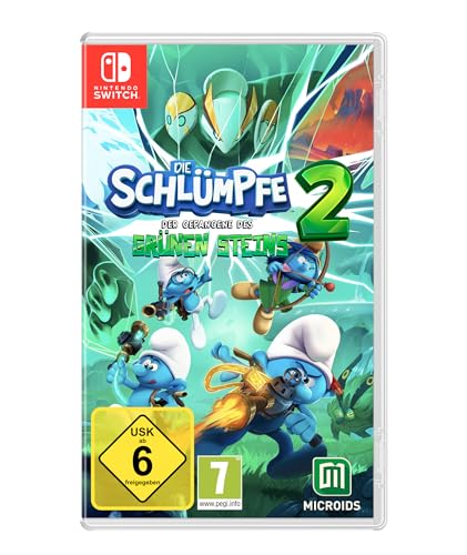 Die Schlümpfe 2 – Der Gefangene des grünen Steins D1-Edition [Switch] von Astragon