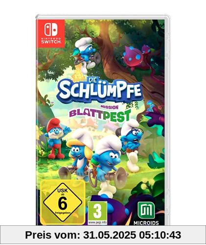 Die Schlümpfe: Mission Blattpest [Nintendo Switch] - Standard Edition von Astragon