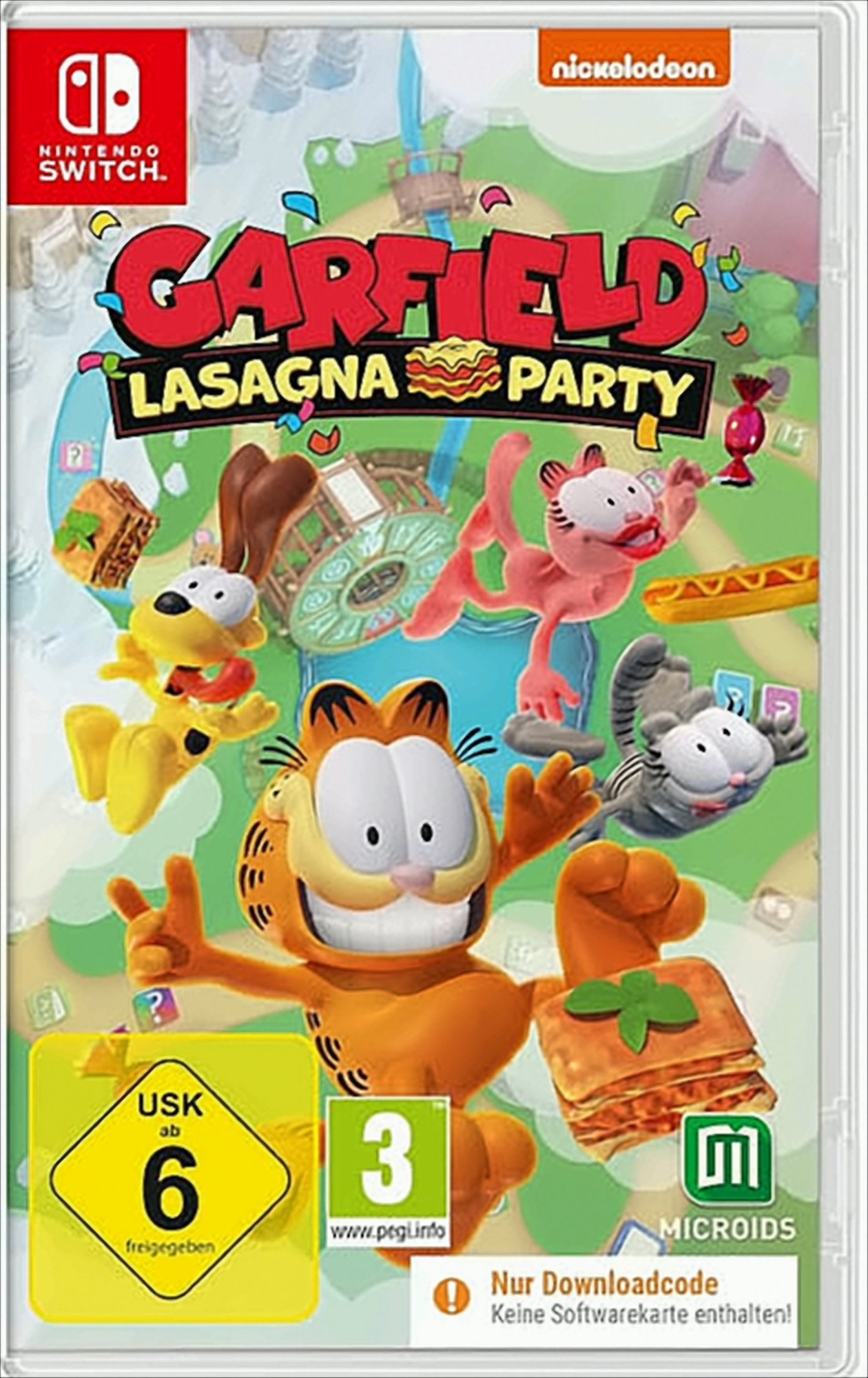 Garfield Lasagna Party SWITCH (CiaB) Code in a Box von Astragon