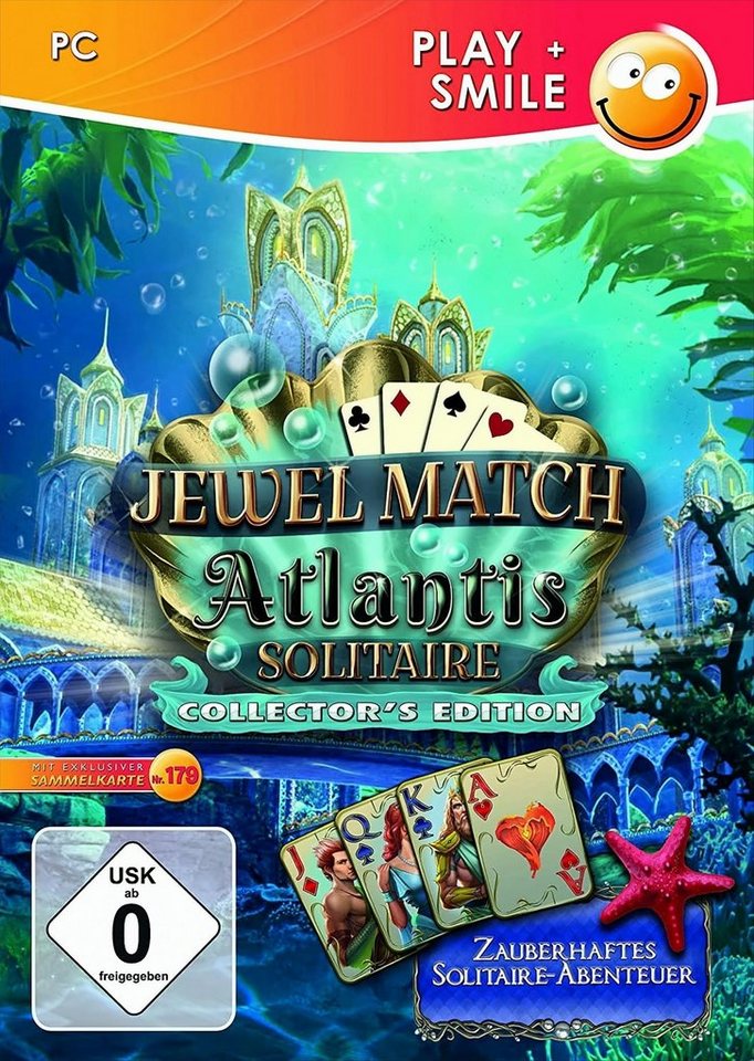 Jewel Match Atlantis Solitaire PC von Astragon