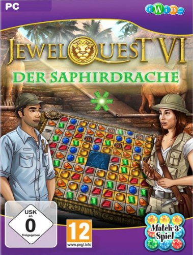 Jewel Quest 6: The Saphire Dragon [PC Download] von Astragon