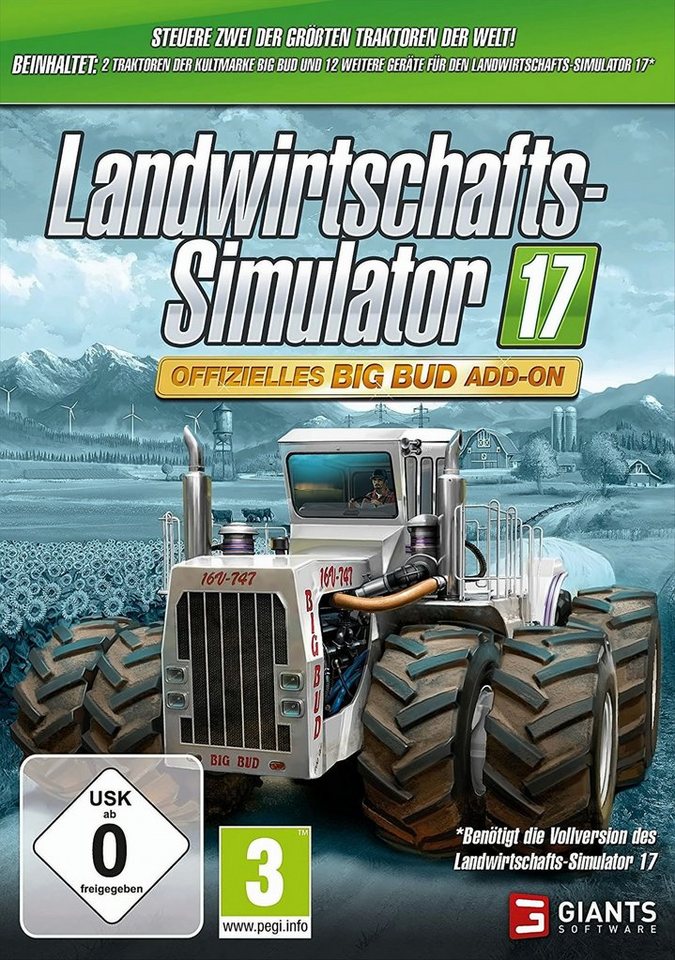 Landwirtschafts-Simulator 17: Offizielles Big Bud Add-On PC von Astragon