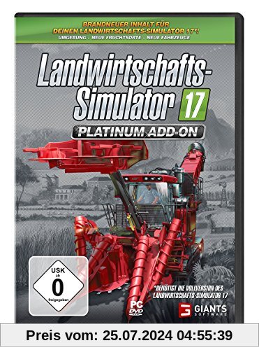 Landwirtschafts-Simulator 17: Platinum Add-On - [PC] von Astragon