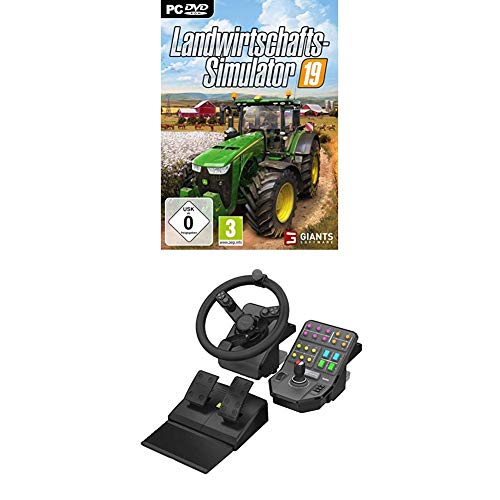 Landwirtschafts-Simulator 19 + Logitech G Saitek Farm Sim Controller, PC/Mac/PS4 von Astragon