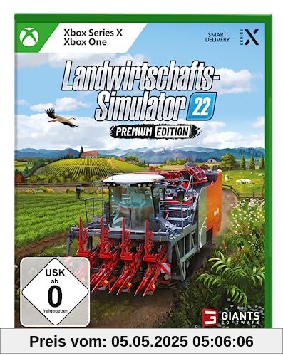 Landwirtschafts-Simulator 22,1 Xbox One-Blu-ray Disc (Premium Edition) von Astragon