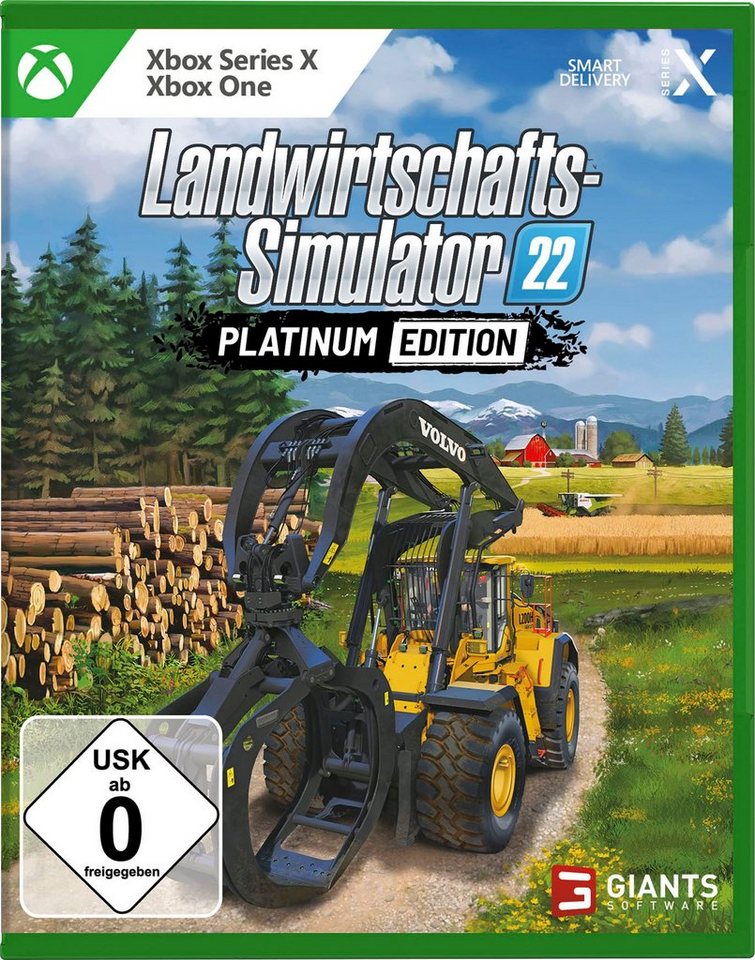 Landwirtschafts-Simulator 22: Platinum-Edition Xbox One, Xbox Series X von Astragon