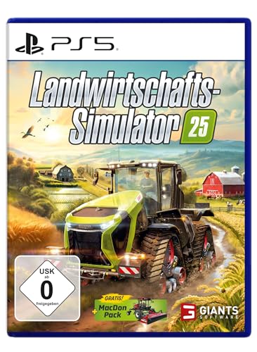 Landwirtschafts-Simulator 25,1 PS5-Blu-ray Disc: Für PlayStation 5 Landwirtschafts-Simulator 25,1 PS5-Blu-ray Disc: Für PlayStation 5 von Astragon