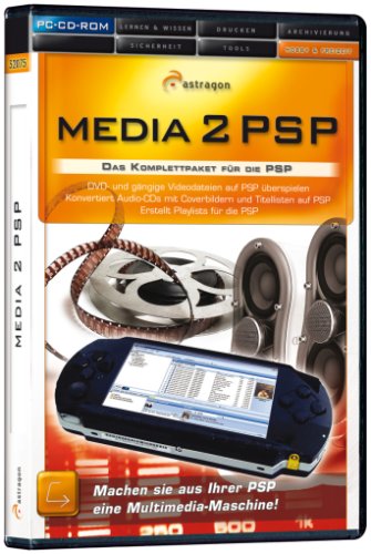 Media 2 PSP, 1 CD-ROM Das Komplettpaket für die PSP. Machen Sie aus ihrer PSP eine Multimedia-Maschine Für Windows 2000/XP von Astragon