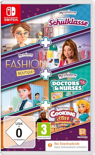 My Universe: 4in1 Quadripack [Nintendo Switch - Code in Box] von Astragon
