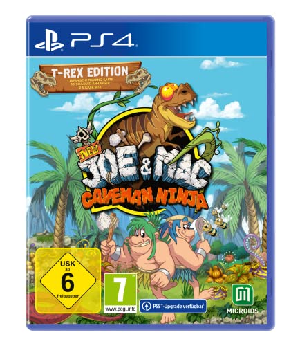 New Joe & Mac: Caveman Ninja - T-Rex Edition [PS4] von Astragon