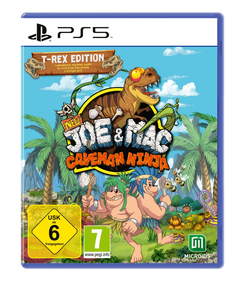 New Joe & Mac: Caveman Ninja - T-Rex Edition PlayStation 5 von Astragon