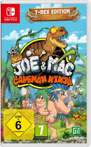 New Joe & Mac: Caveman Ninja - T-Rex Edition [Switch] von Astragon