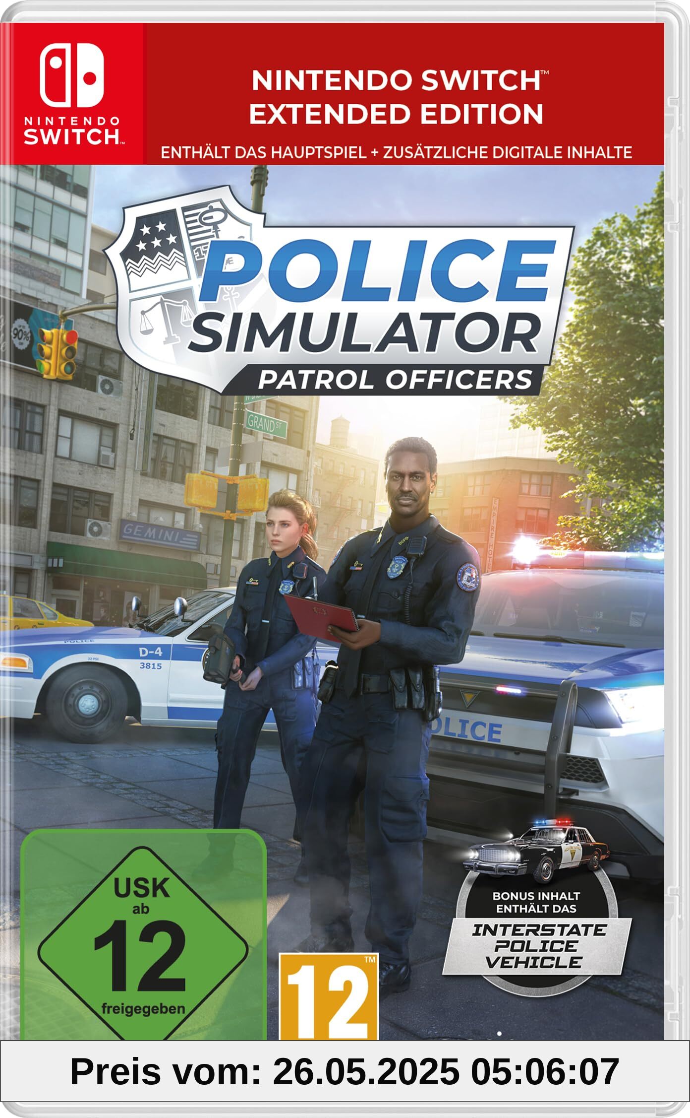 Police Simulator: Patrol Officers - Nintendo Switch Extended Edition [Nintendo Switch] von Astragon