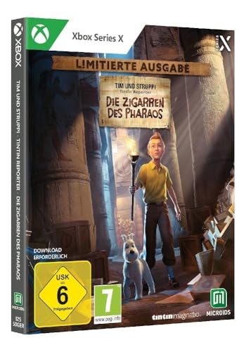 Tim und Struppi - Die Zigarren des Pharaos Limited Edition [Xbox] von MDM MERIDIEM GAMES