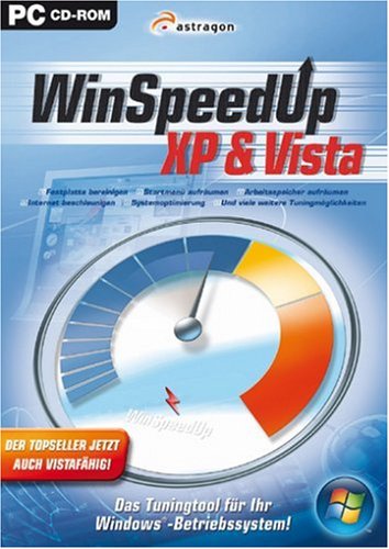 WinSpeedUp XP & Vista, 1 CD-ROM Das Tuningtool für Ihr Windows-Betriebssystem! Für Windows 98SE/Me/2000/XP/Server 2003/Vista von Astragon