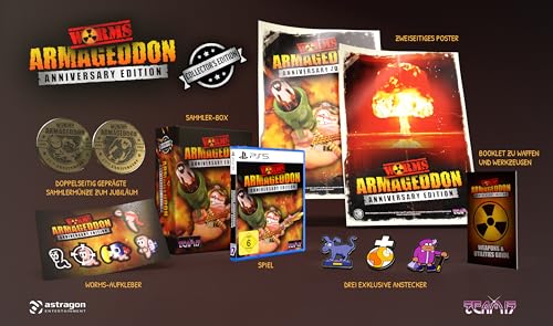 Worms Armageddon Anniversary Collector's Edition [PS5] [Blu-ray] von Astragon