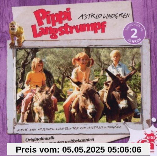 Pippi Langstrumpf Musik-CD von Astrid Lindgren