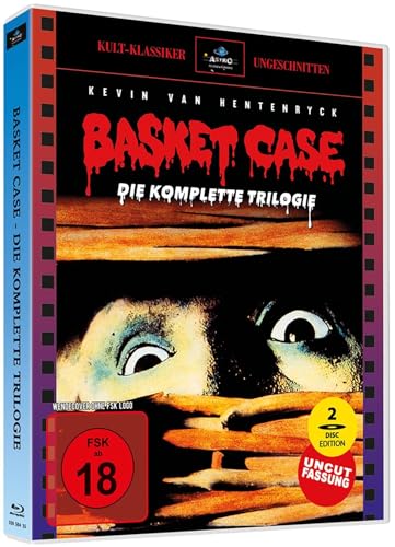 Basket Case 1-2 / 3 Filme auf einer BD inkl. BD Basket Case 1 (neue Version) - Astro Design (limitiert auf 500 Stück in Full Sleeve Scanavo-Box) [Blu-ray] von Astro Records & Filmworks