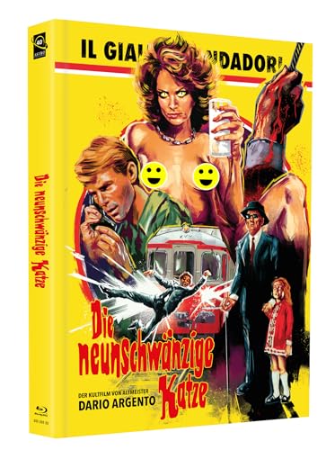 Die neunschwänzige Katze - Mediabook ( Il Gatto a nove code / The Cat o' Nine Tails ) - Cover G - Uncut & Full HD Remastered in 4K auf Blu-Ray Limited Edition von Astro Records&Filmworks