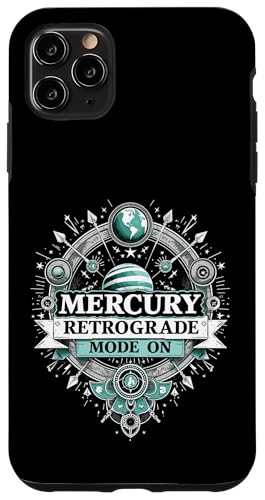 Merkur Rückläufiger Modus Auf Rückläufigkeit Hülle für iPhone 11 Pro Max von Astrology Enthusiasts Retro Humor