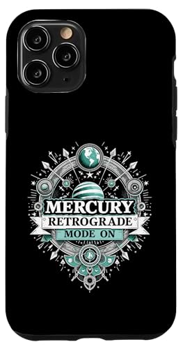 Merkur Rückläufiger Modus Auf Rückläufigkeit Hülle für iPhone 11 Pro von Astrology Enthusiasts Retro Humor