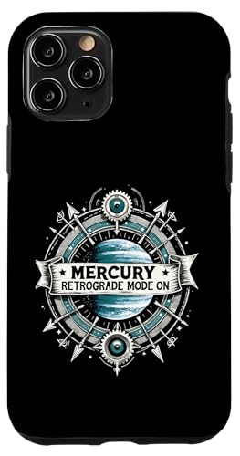 Merkur Rückläufiger Modus Auf Rückläufigkeit Hülle für iPhone 11 Pro von Astrology Enthusiasts Retro Humor