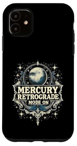 Merkur Rückläufiger Modus Auf Rückläufigkeit Hülle für iPhone 11 von Astrology Enthusiasts Retro Humor