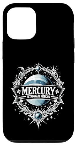 Merkur Rückläufiger Modus Auf Rückläufigkeit Hülle für iPhone 12/12 Pro von Astrology Enthusiasts Retro Humor