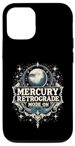 Merkur Rückläufiger Modus Auf Rückläufigkeit Hülle für iPhone 12/12 Pro von Astrology Enthusiasts Retro Humor