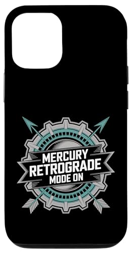 Merkur Rückläufiger Modus Auf Rückläufigkeit Hülle für iPhone 12/12 Pro von Astrology Enthusiasts Retro Humor