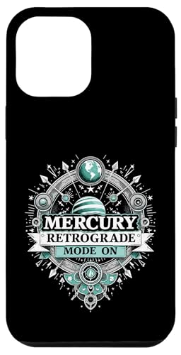 Merkur Rückläufiger Modus Auf Rückläufigkeit Hülle für iPhone 12 Pro Max von Astrology Enthusiasts Retro Humor