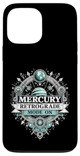 Merkur Rückläufiger Modus Auf Rückläufigkeit Hülle für iPhone 13 Pro Max von Astrology Enthusiasts Retro Humor