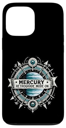 Merkur Rückläufiger Modus Auf Rückläufigkeit Hülle für iPhone 13 Pro Max von Astrology Enthusiasts Retro Humor