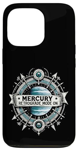 Merkur Rückläufiger Modus Auf Rückläufigkeit Hülle für iPhone 13 Pro von Astrology Enthusiasts Retro Humor